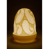 LLADRO' Lampada da Tavolo Paisley Dome 15x11cm Porcellana
