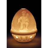Lladró Litofania Hanuman 12x9cm Porcellana