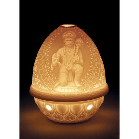 Lladró Litofania Hanuman 12x9cm Porcellana