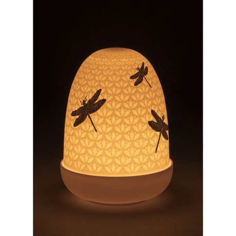 Lladró Lampada da Tavolo Dragonflies Dome 15x11cm Porcellana
