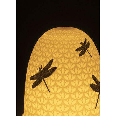 Lladró Lampada da Tavolo Dragonflies Dome 15x11cm Porcellana