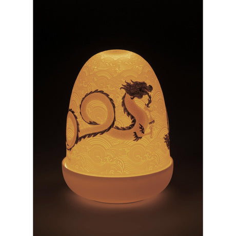 Lladró Lampada da Tavolo Dragons Dome 15x11cm Porcellana