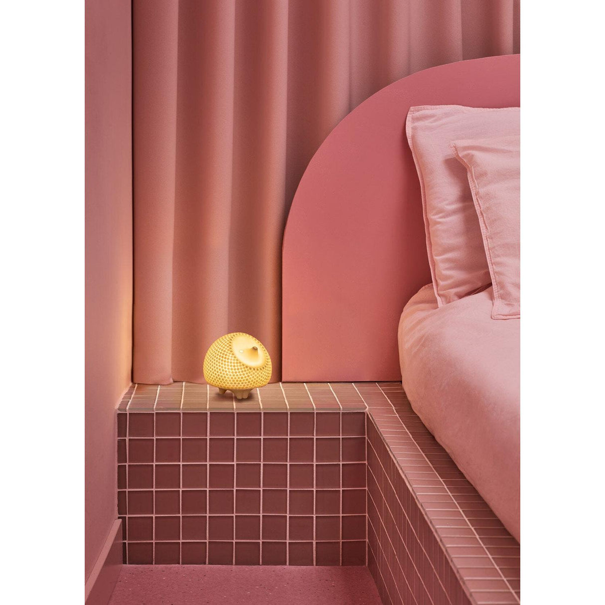 LLADRO' Lampada da Tavolo Wireless Riccio 13x15cm Porcellana