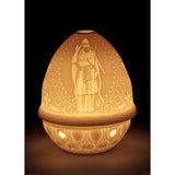 LLADRO' Litofania Zarathustra 12x9cm Porcellana