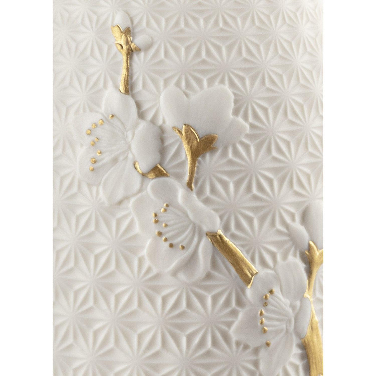 LLADRO' Lampada da Tavolo Cherry Blossoms Dome 15x11cm Porcellana