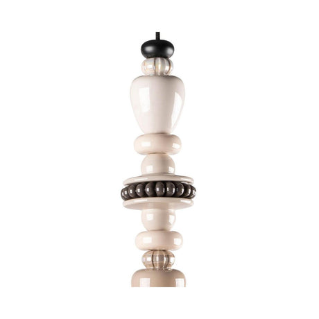 Lladró Firefly Lampada Sospesa Perlato 170x45cm Porcellana