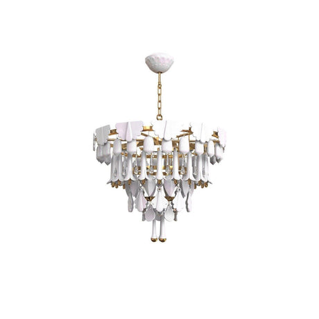 Lladró Chandelier Seasons 70 cm Alba 65x70cm Porcellana