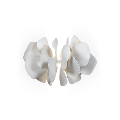 Lladró Nightbloom Applique Muro Bianco 29x47cm Porcellana