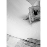 LLADRO' Lampada Sospesa 60cm Nightbloom Bianco e Oro 170x68cm Porcellana