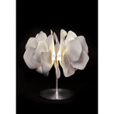 LLADRO' Nightbloom Lampada da Tavolo Bianco 47x47cm Porcellana