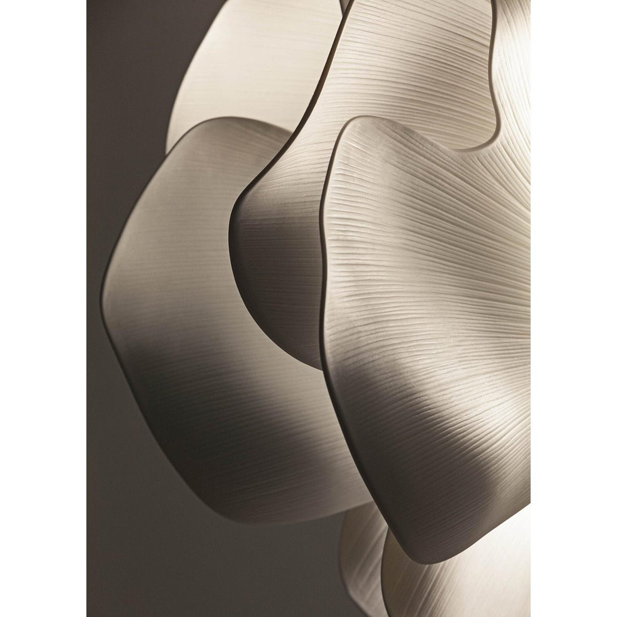 Lladró Nightbloom Lampada da Terra Bianco 170x68cm Porcellana