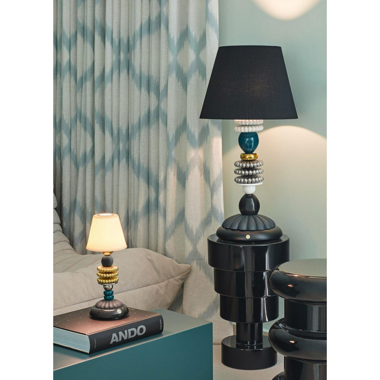 Lladró Lampada da Tavolo Firefly By Olga Hanono 68x35cm Porcellana