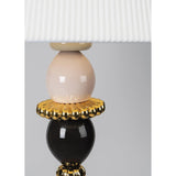 Lladró Lampada da Terra Firefly Rosa e Oro 162x45cm Porcellana