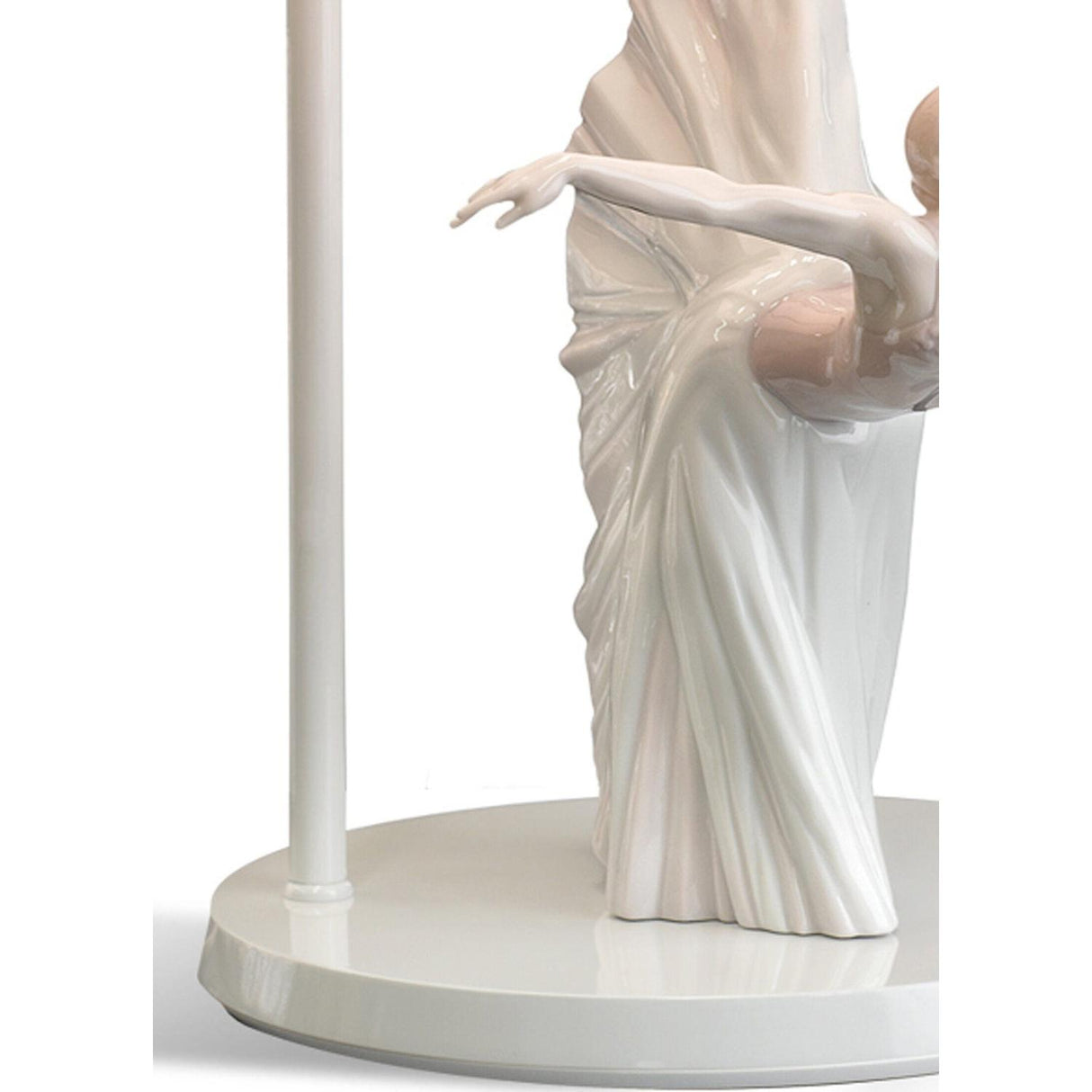 Lladró Lampada da Tavolo Giselle Arabesco 57x40cm Porcellana