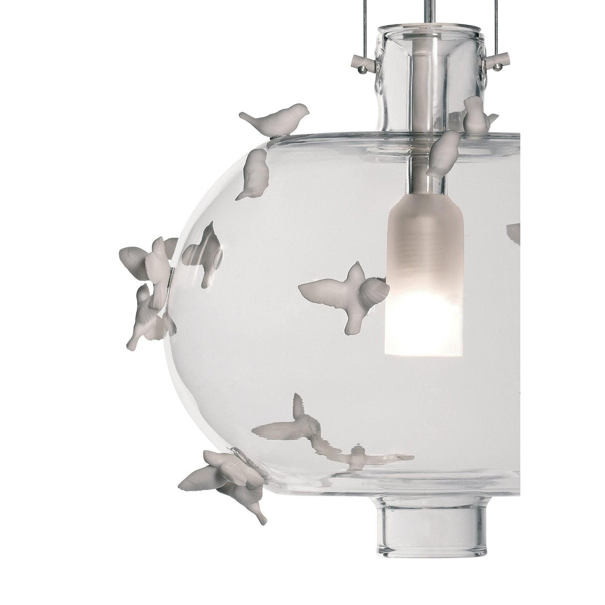 LLADRO' Lampadario Freeze Frame I 170x24cm Porcellana