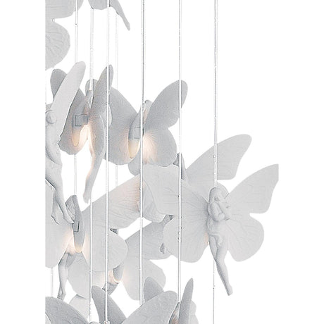 Lladró Chandelier Niagara 060 M 155x60cm Porcellana