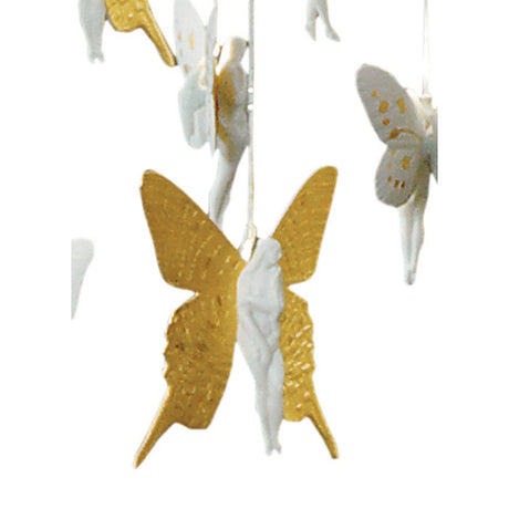 Lladró Chandelier Niagara 135 M Lustro Oro 210x135cm Porcellana