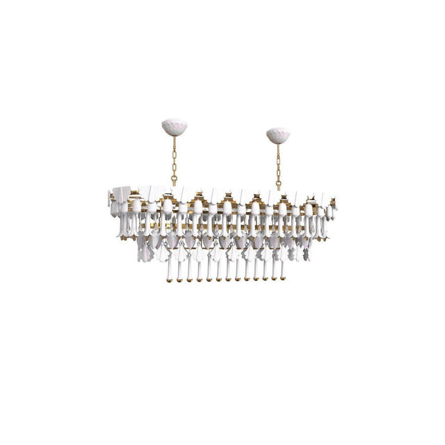 Lladró Chandelier Seasons 150 cm Ovale Alba 74x150cm Porcellana