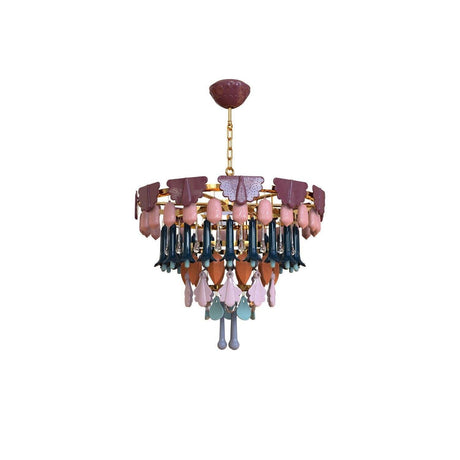 Lladró Chandelier Seasons 70 cm Autunno 65x70cm Porcellana