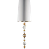 Lladró Lampada da Terra Belle De Nuit II Lustro Oro 181x32cm Porcellana