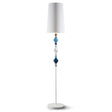 Lladró Lampada da Terra Belle De Nuit II Multicolore 181x32cm Porcellana