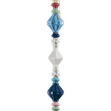 Lladró Lampada da Terra Belle De Nuit II Multicolore 181x32cm Porcellana