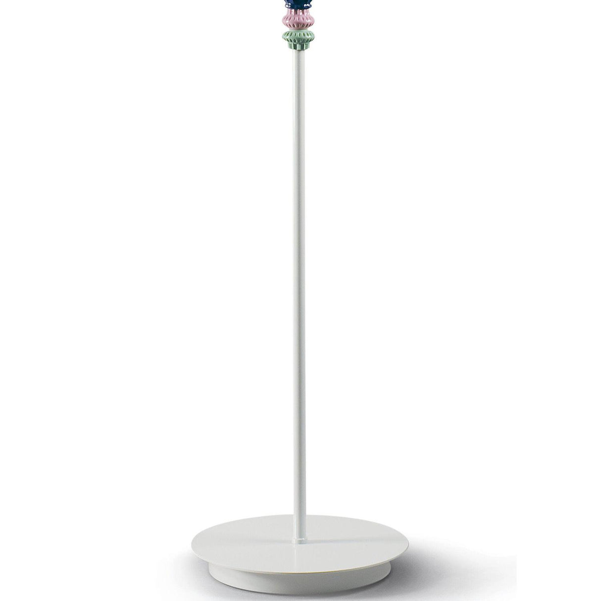 Lladró Lampada da Terra Belle De Nuit II Multicolore 181x32cm Porcellana