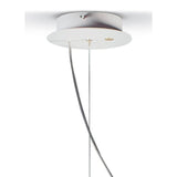 LLADRO' Lampadario Belle De Nuit II Nero 170x23cm Porcellana