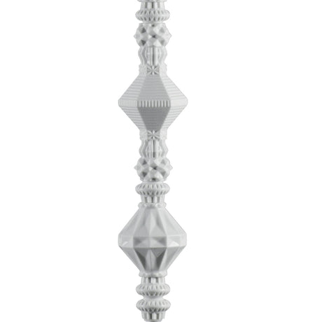 Lladró Lampada da Terra Belle De Nuit II Bianco 181x32cm Porcellana