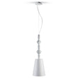 Lladró Lampadario Belle De Nuit II Bianco 170x23cm Porcellana