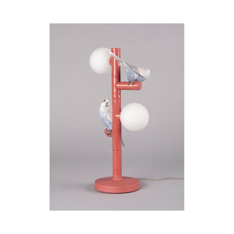 Lladró Lampada da Tavolo Parrot 45x20cm Porcellana