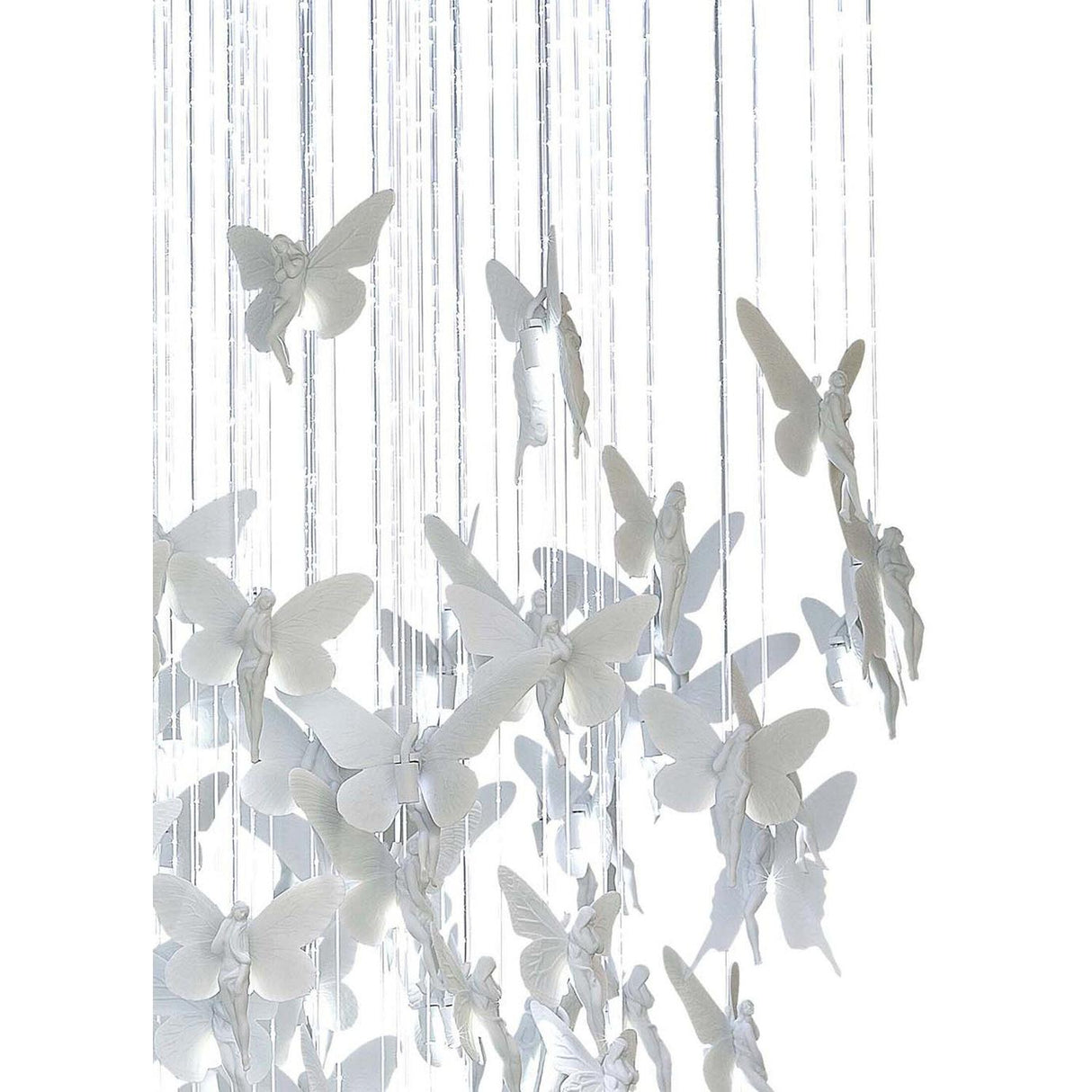 Lladró Chandelier Niagara 110 M 185x110cm Porcellana