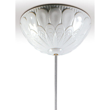Lladró Lampadario a Luce Singola Ivy And Seed Spezie 195x23cm Porcellana