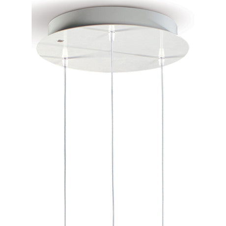 Lladró Lampadario Mademoiselle Composizione Circolare 3 Luci Condividendo Segreti 197x44cm Porcellana