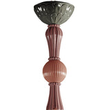 Lladró Chandelier Ivy And Seed 16 Luci Modello Medio Rosso Corallo 133x115cm Porcellana
