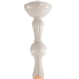 LLADRO' Chandelier Ivy And Seed 16 Luci Medio 133x115cm Porcellana