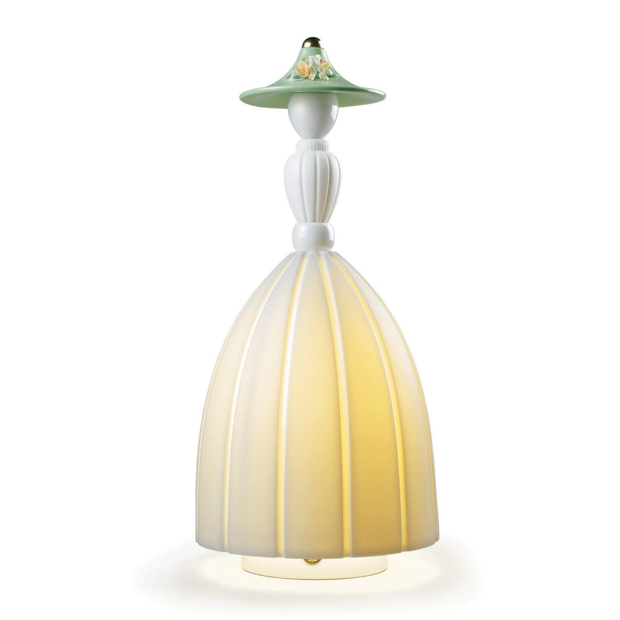 Lladró Lampada da Tavolo Mademoiselle Daniela 37x17cm Porcellana