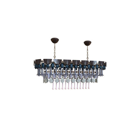 Lladró Chandelier Seasons 150 cm Ovale Inverno 74x150cm Porcellana
