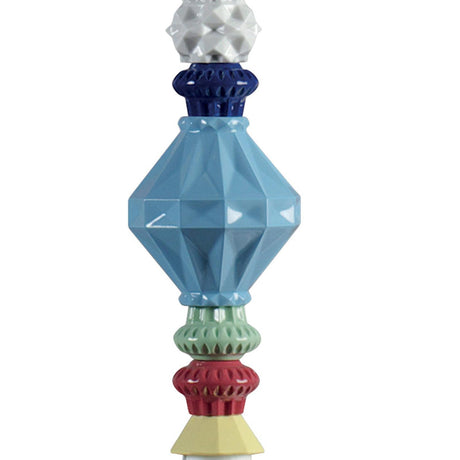 Lladró Lampadario Belle De Nuit II Multicolore 170x23cm Porcellana