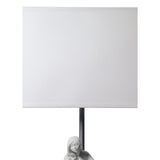 Lladró Lampada da Tavolo Donna Contemplativa I 57x30cm Porcellana