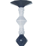 Lladró Chandelier Belle De Nuit 12 Luci Multicolore 100x65cm Porcellana