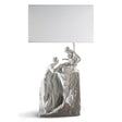 Lladró Lampada da Tavolo Famiglia 63x35cm Porcellana