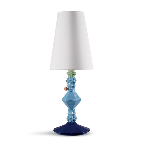 Lladró Lampada da Tavolo Belle De Nuit Multicolore 57x20cm Porcellana
