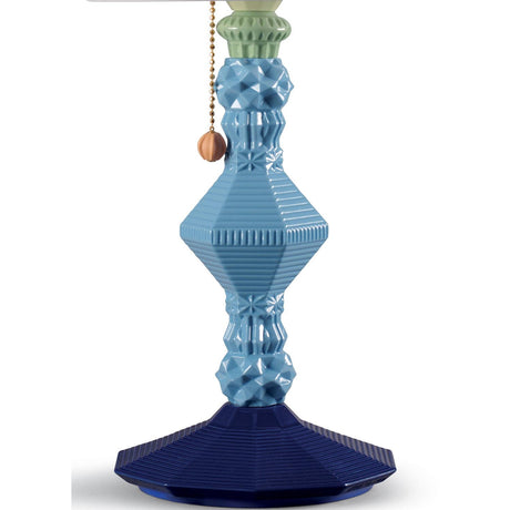 Lladró Lampada da Tavolo Belle De Nuit Multicolore 57x20cm Porcellana