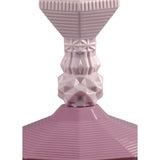 Lladró Lampada da Tavolo Belle De Nuit Rosa 57x20cm Porcellana