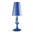 Lladró Lampada da Tavolo Belle De Nuit Azzurro 57x20cm Porcellana