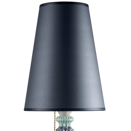 Lladró Lampada da Tavolo Belle De Nuit Nero 57x20cm Porcellana