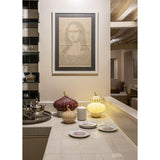 LLADRO' Candela Majestic Nights a Secret Orient Crema  24x13cm Porcellana