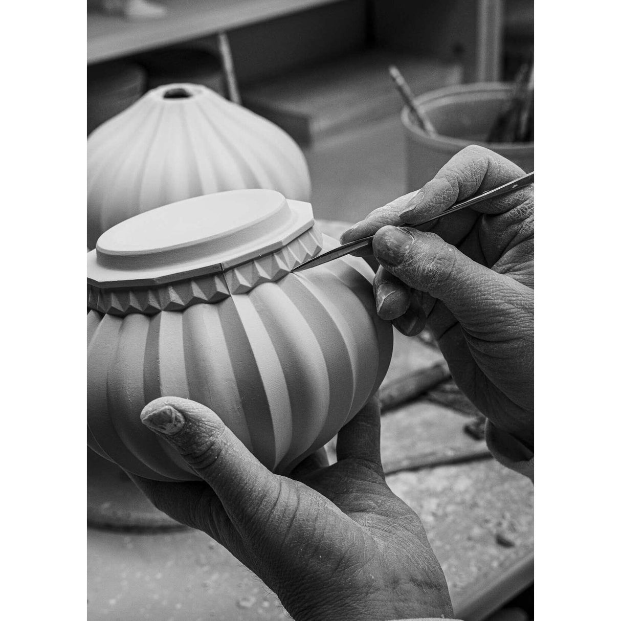 LLADRO' Diffusore D'Incenso Majestic Nights Marrone  14x8cm Porcellana