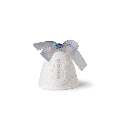 Lladró 2025 Campana di Natale 9x8cm Porcellana